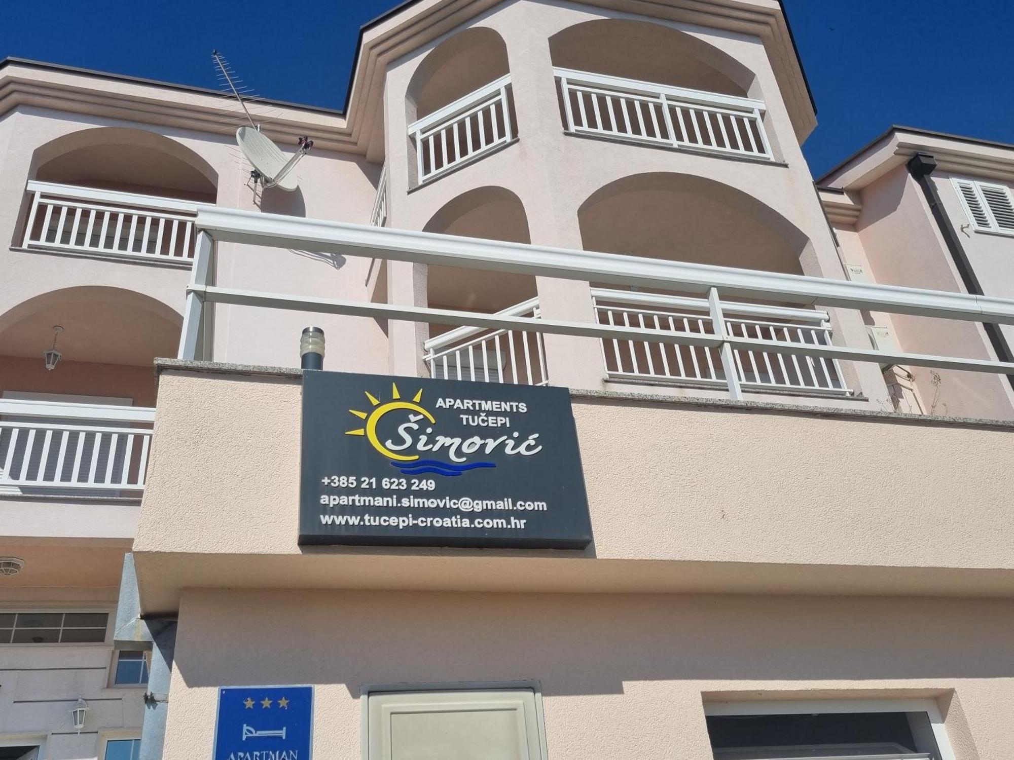 Apartments Simovic Tučepi Exterior foto